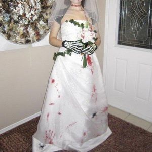 Zombie Bride Women’s Halloween Costume